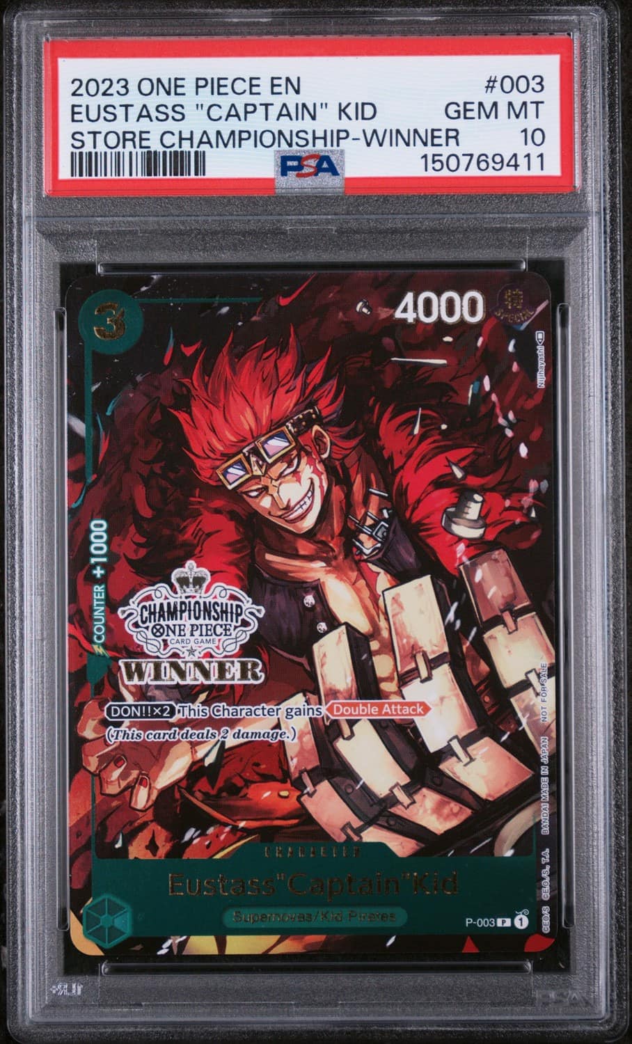 Eustass "captain" Kid