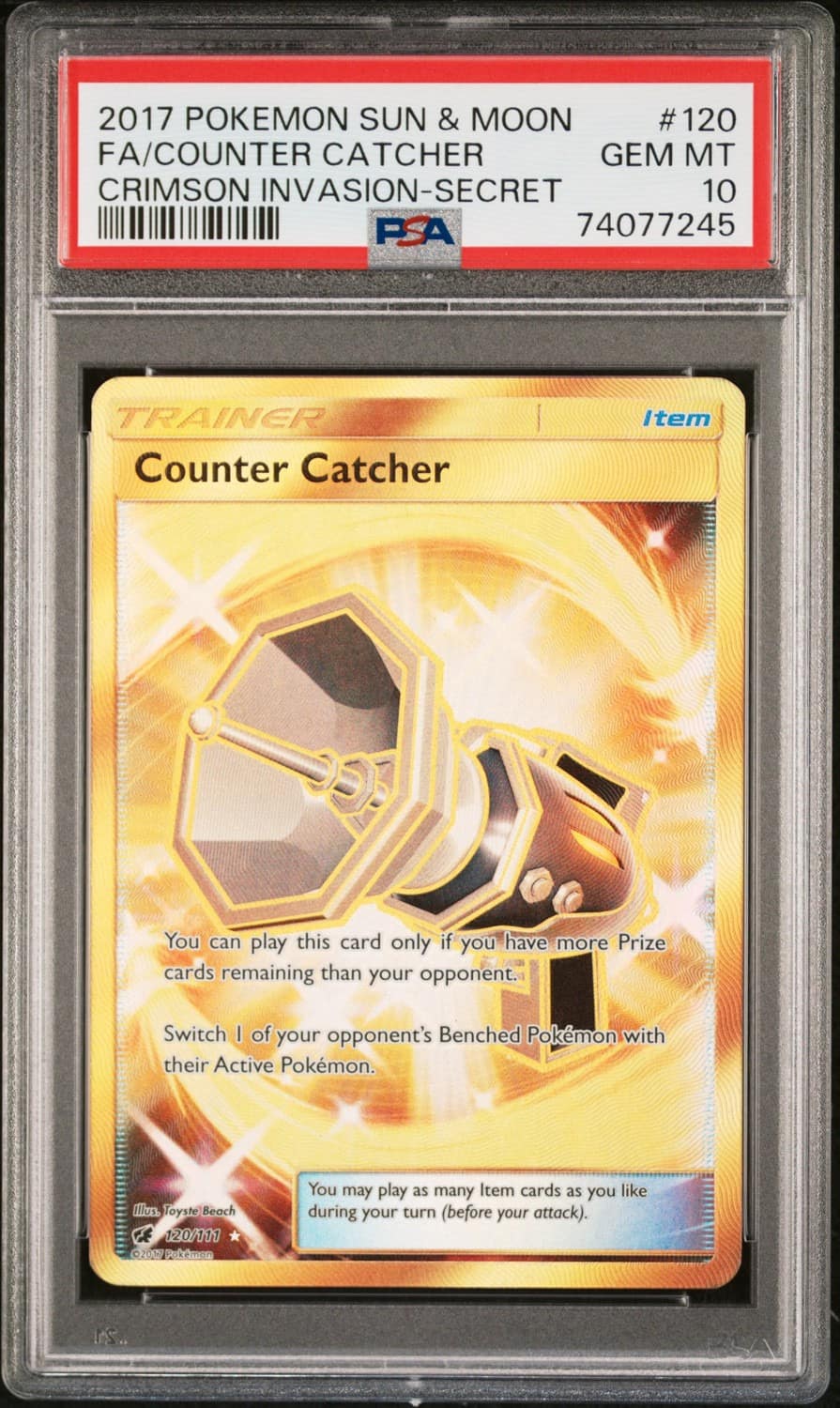 Counter Catcher