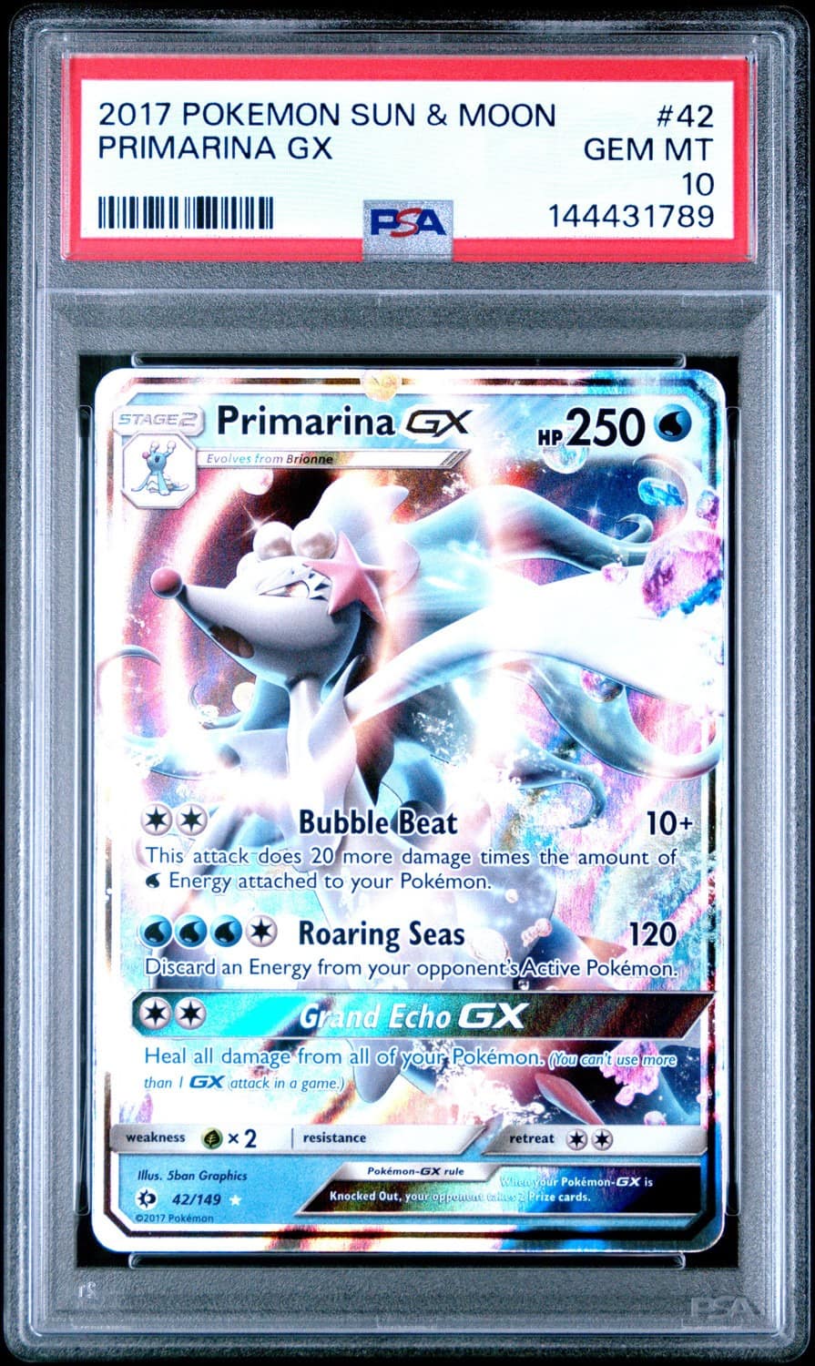 Primarina Gx