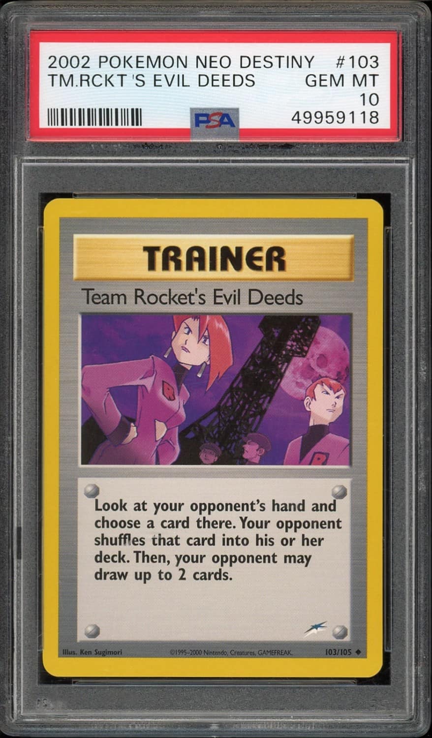 Team Rocket'S Evil Deeds