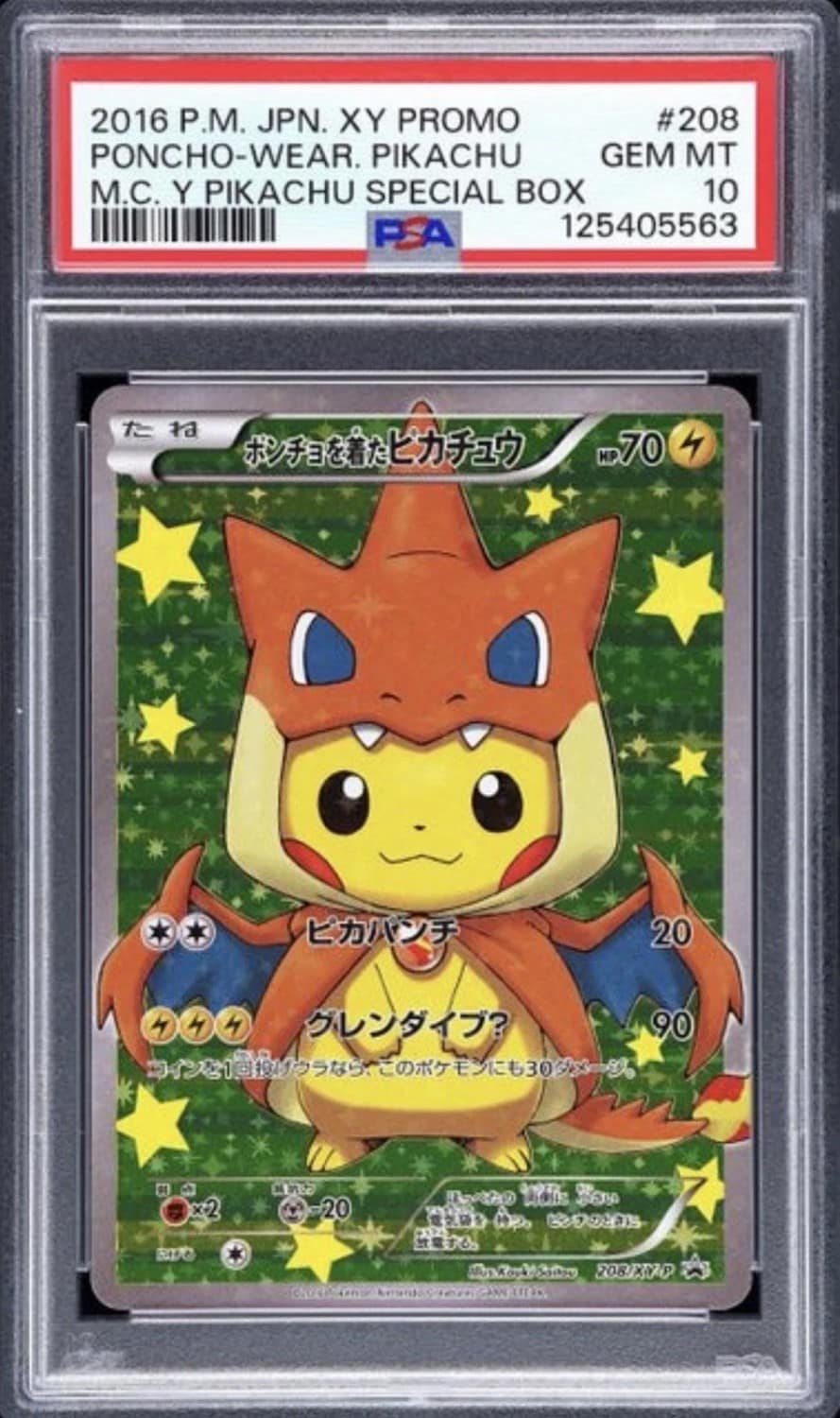 Poncho-Wearing Pikachu