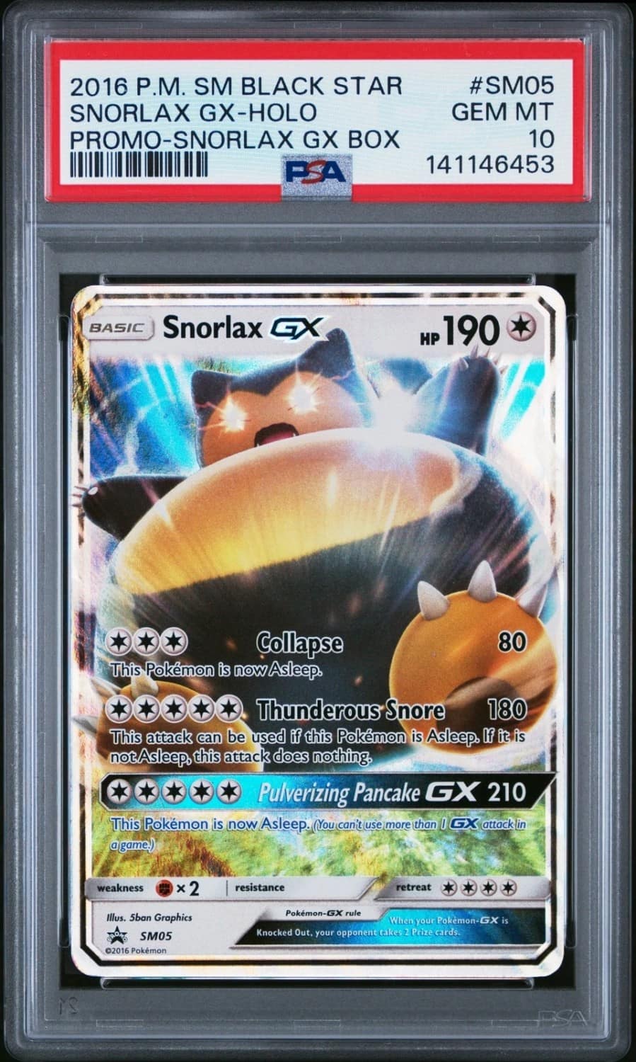 Snorlax Gx