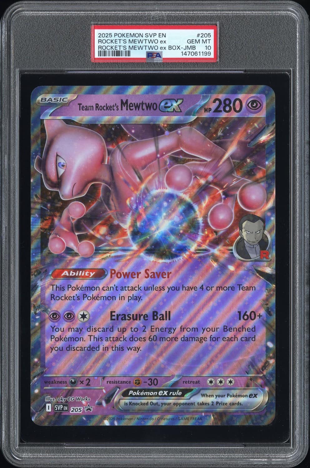 Rocket'S Mewtwo Ex