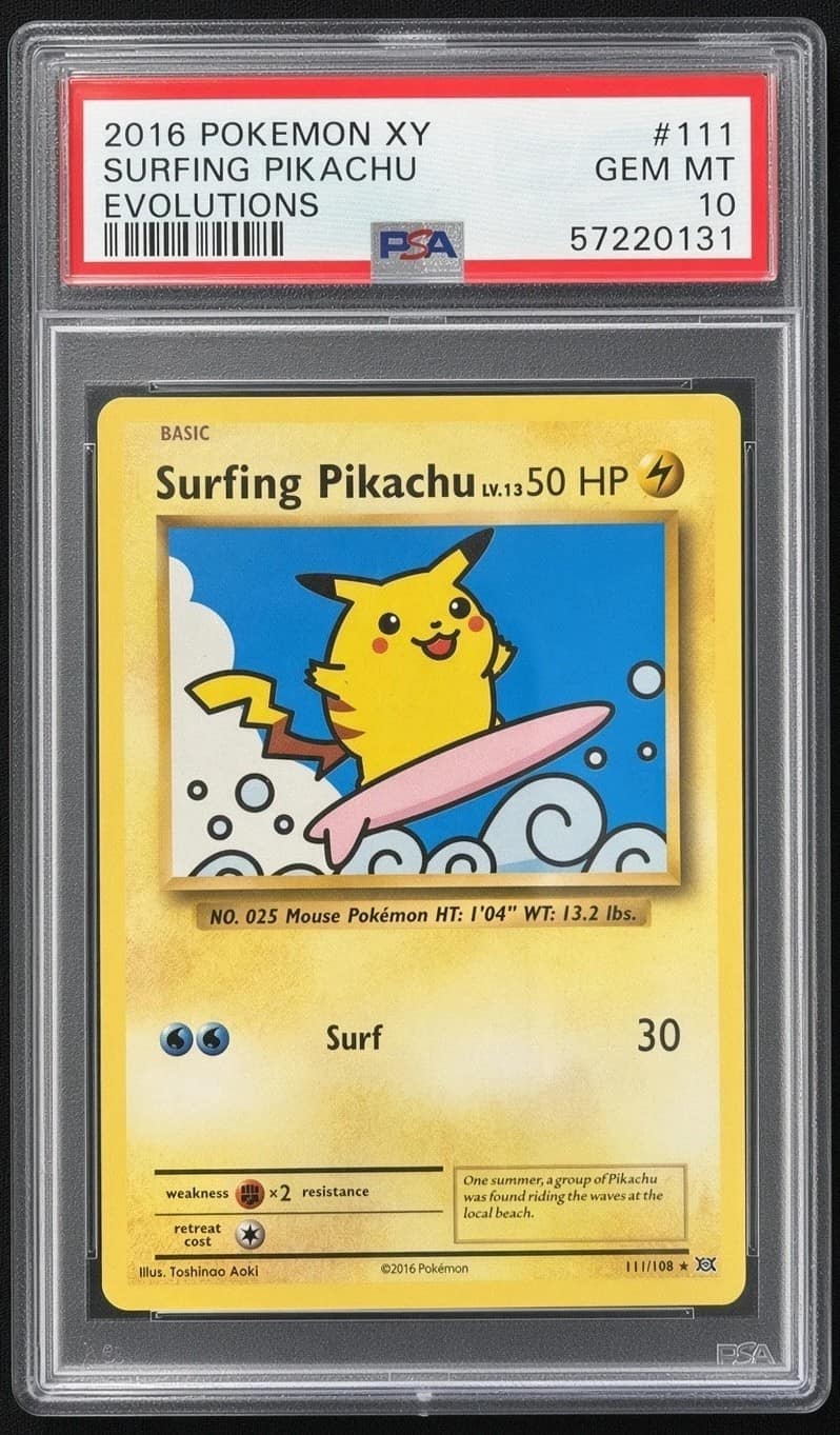 Surfing Pikachu