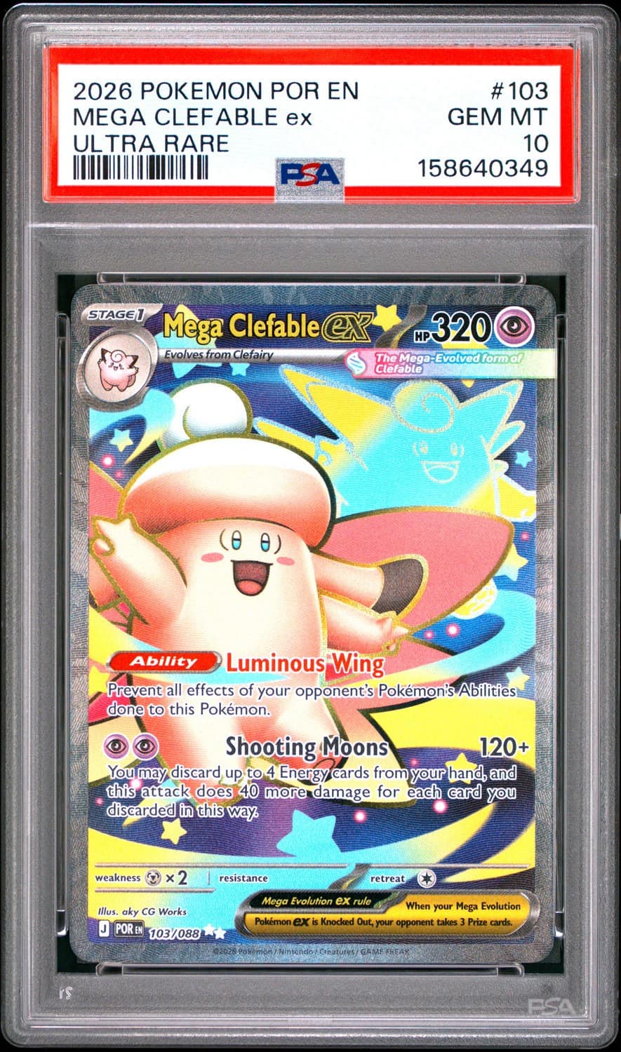 Mega Clefable Ex