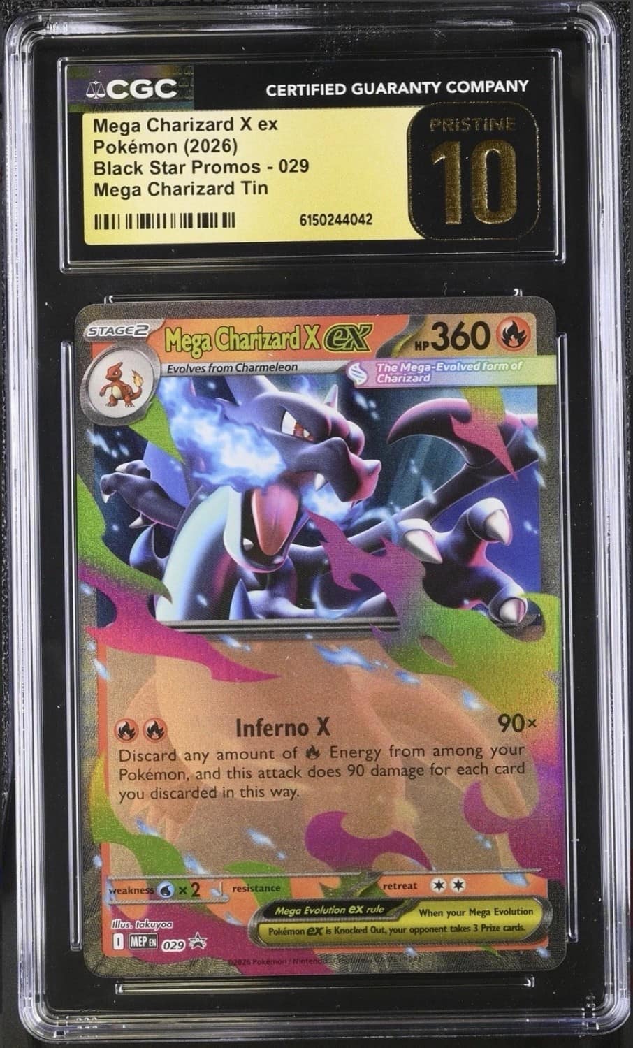 Mega Charizard X Ex
