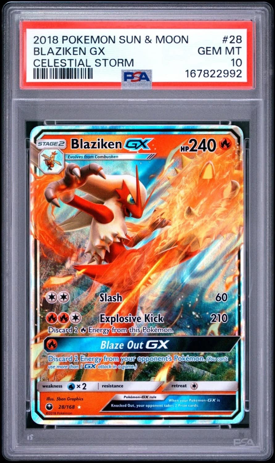 Blaziken Gx