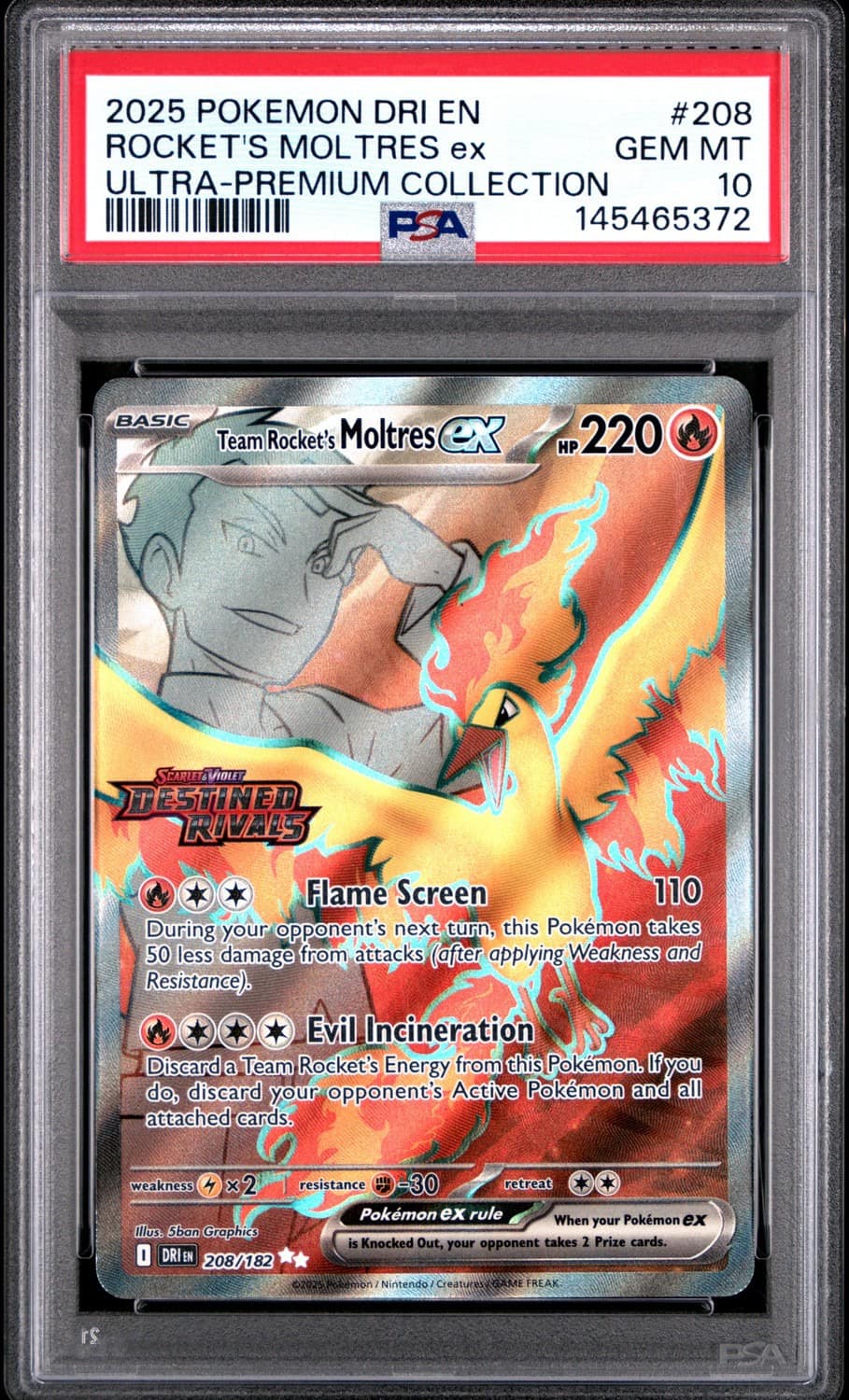 Rocket'S Moltres Ex