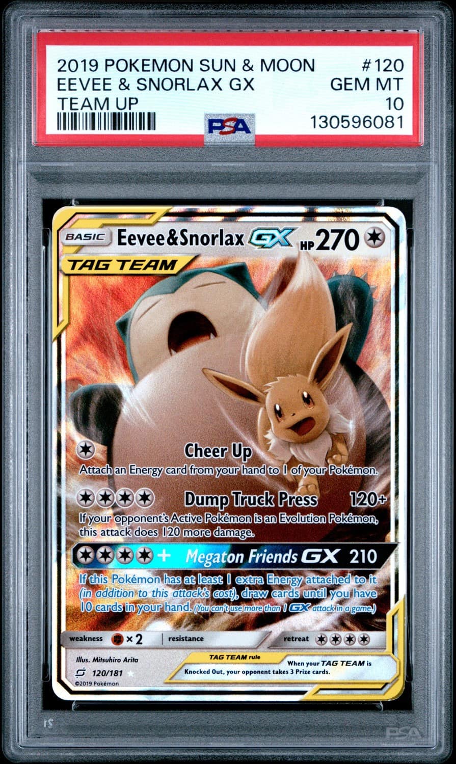 Eevee & Snorlax Gx