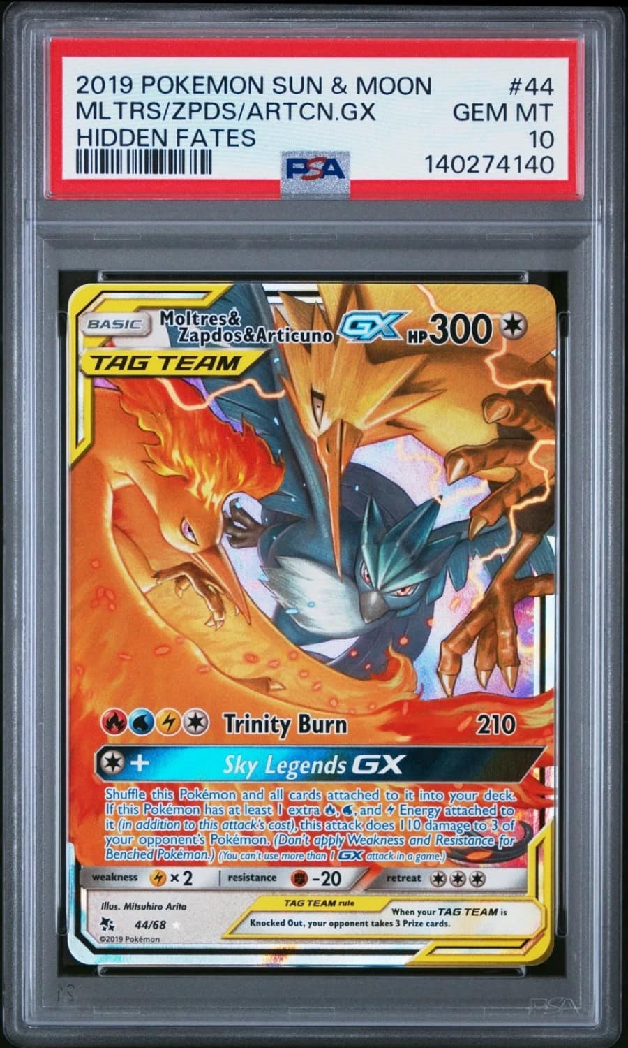 Moltres & Zapdos & Articuno Gx