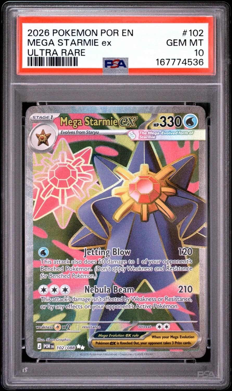 Mega Starmie Ex