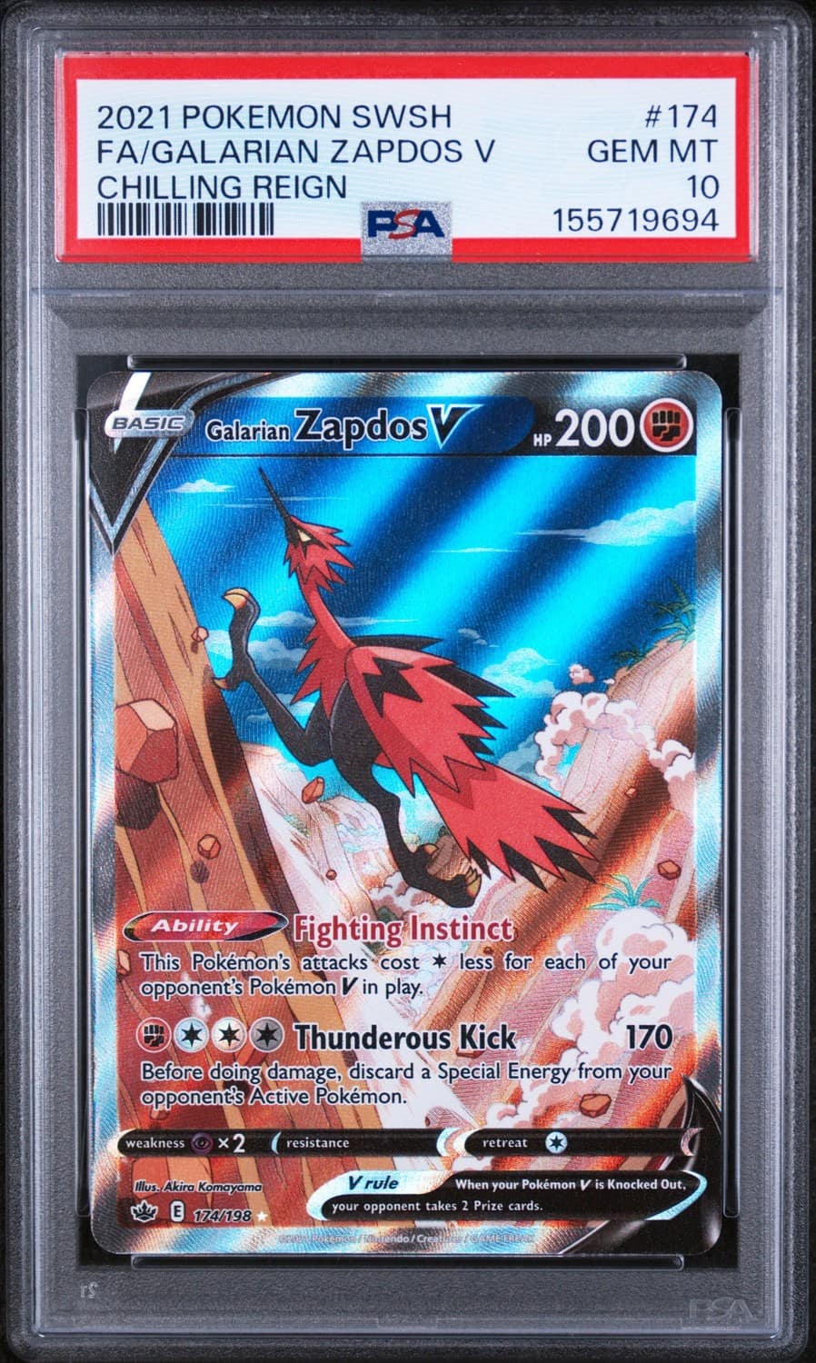 Galarian Zapdos V