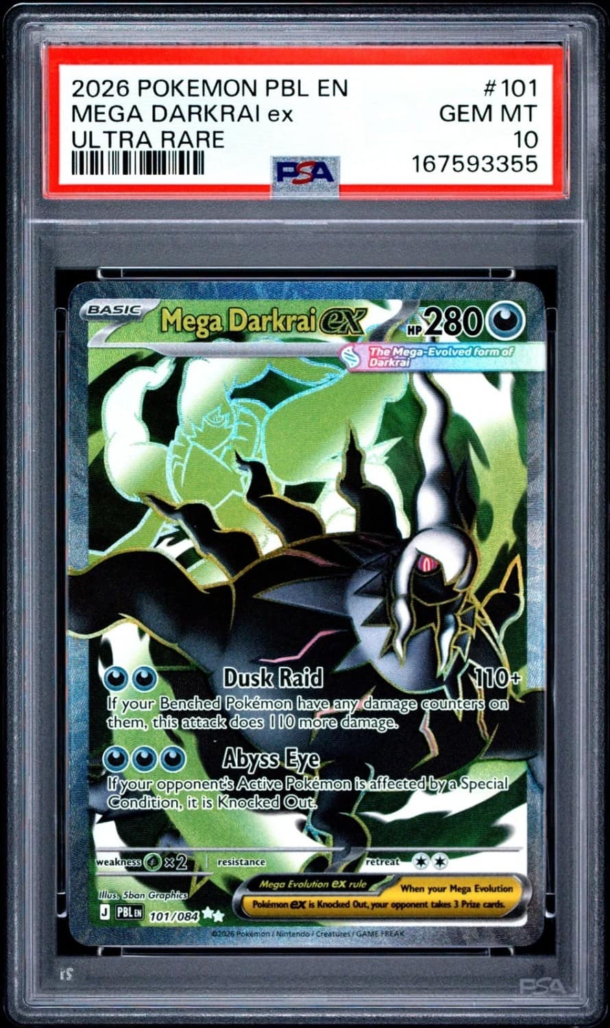 Mega Darkrai Ex