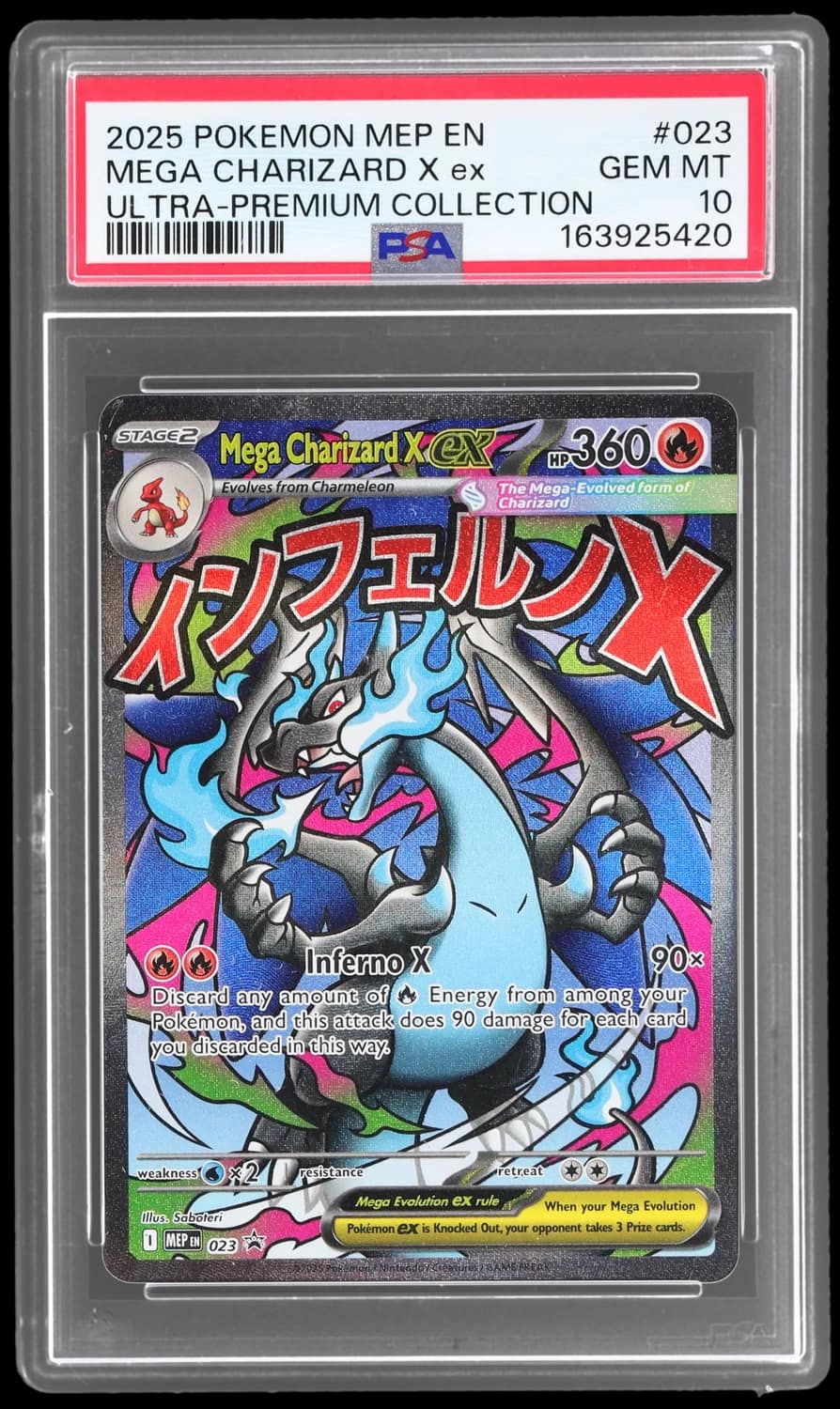 Mega Charizard X Ex