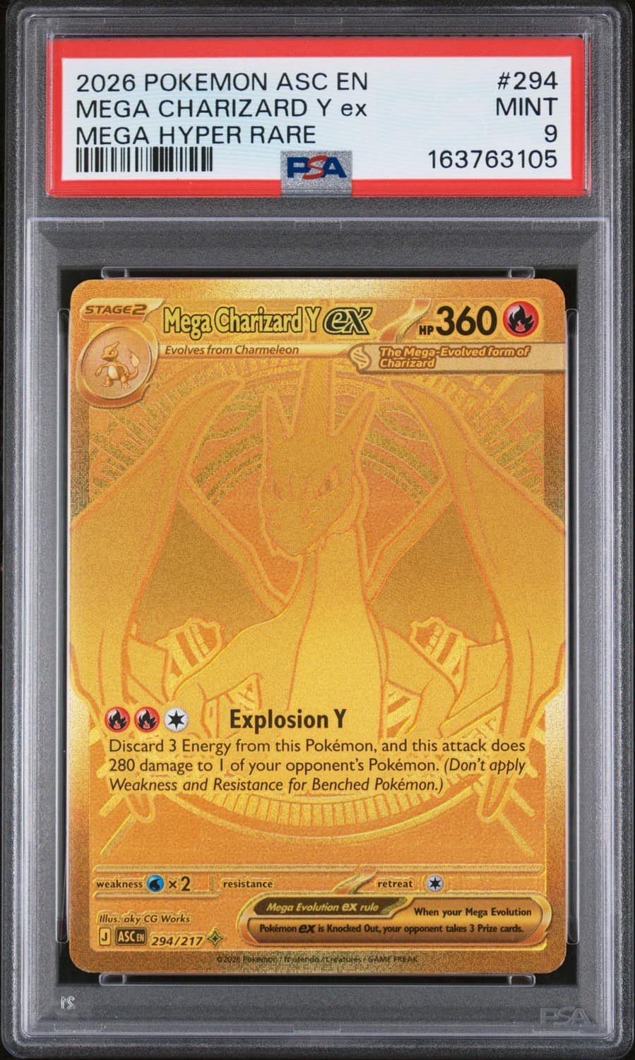 Mega Charizard Y Ex