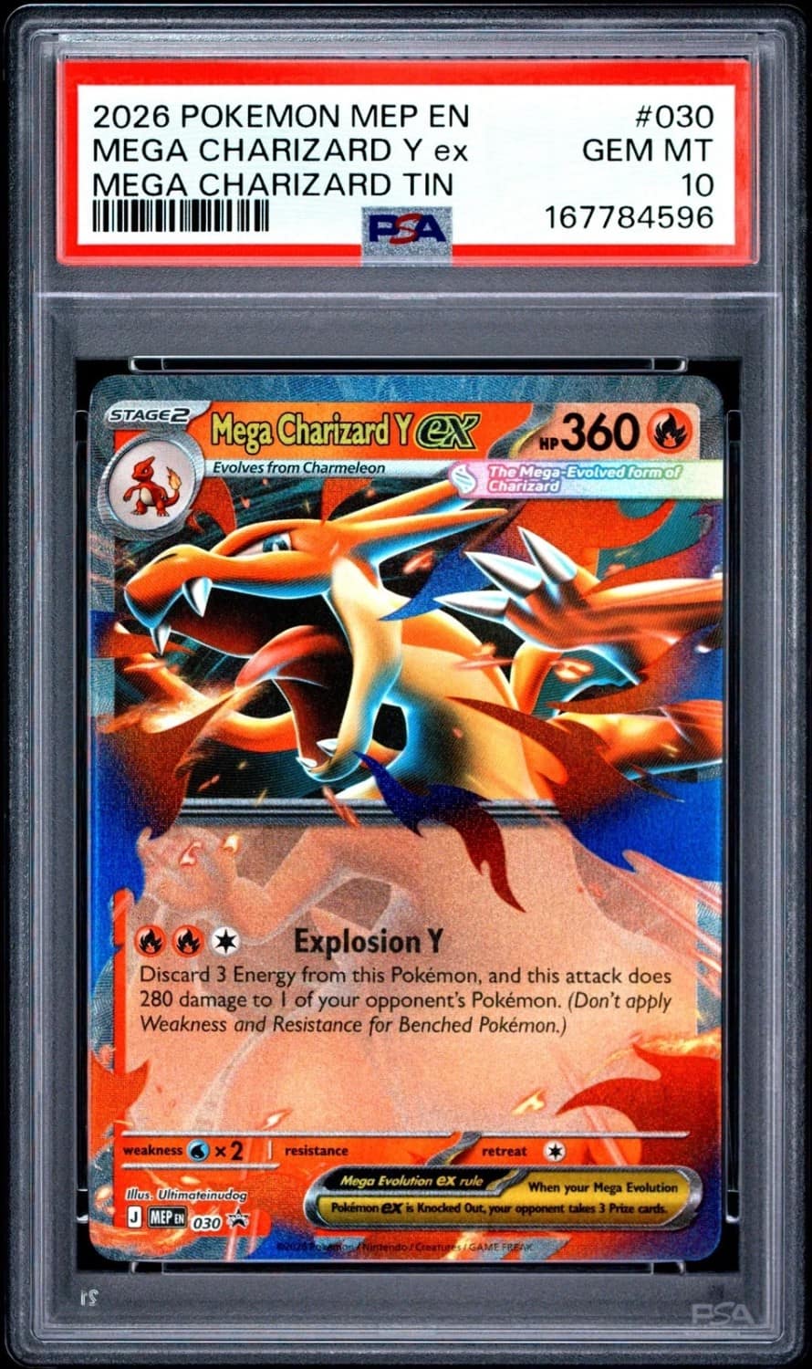 Mega Charizard Y Ex