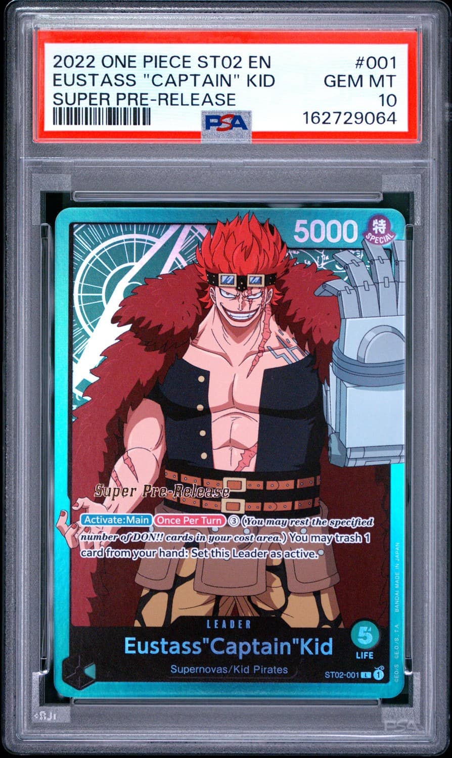 Eustass "captain" Kid