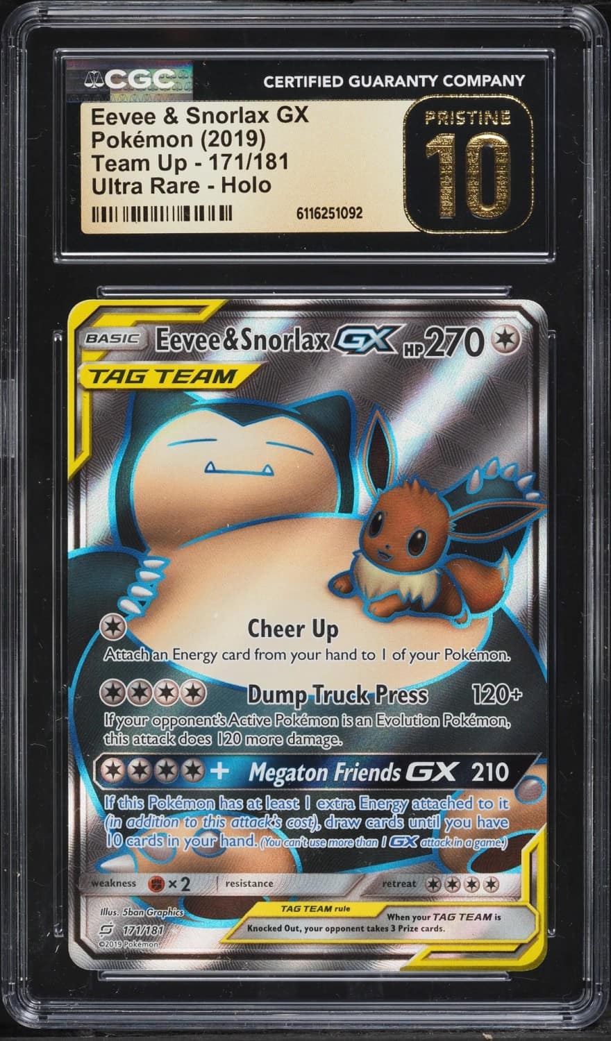 Eevee & Snorlax Gx