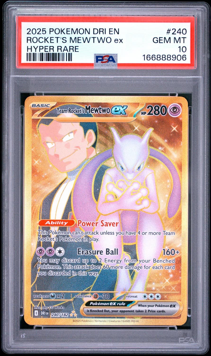 Rocket'S Mewtwo Ex
