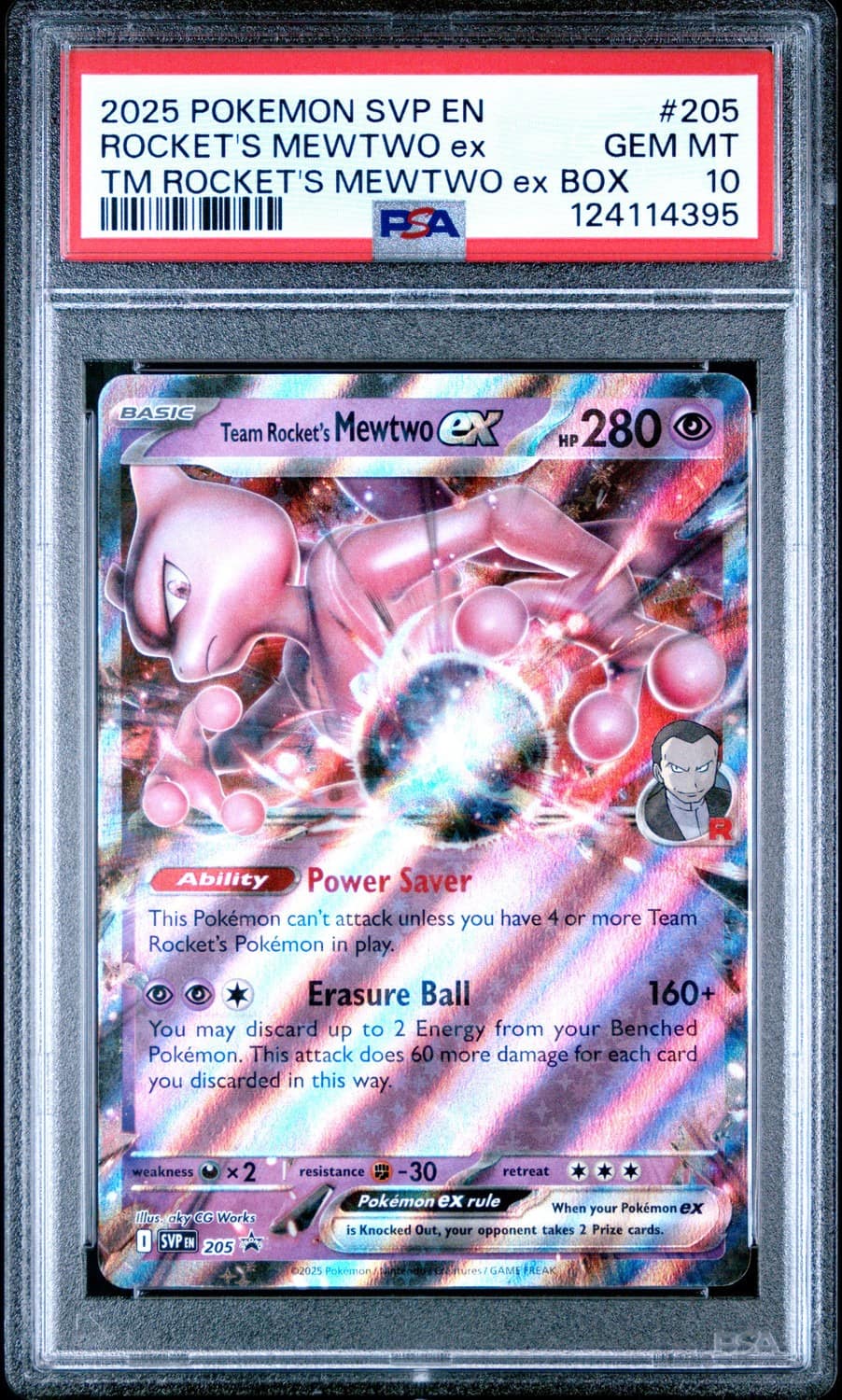 Rocket'S Mewtwo Ex