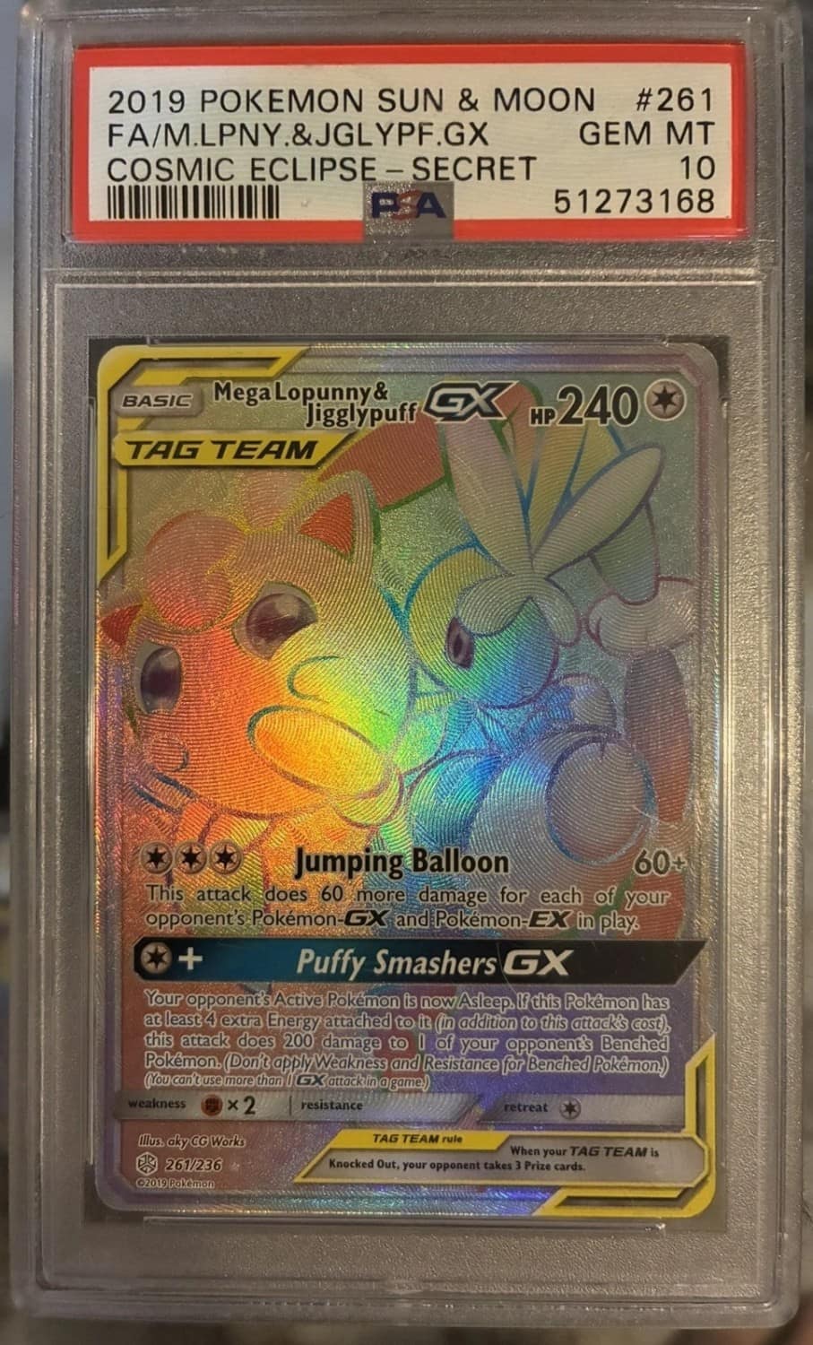 Mega Lopunny & Jigglypuff Gx