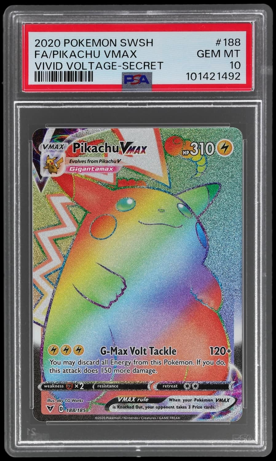 Pikachu Vmax