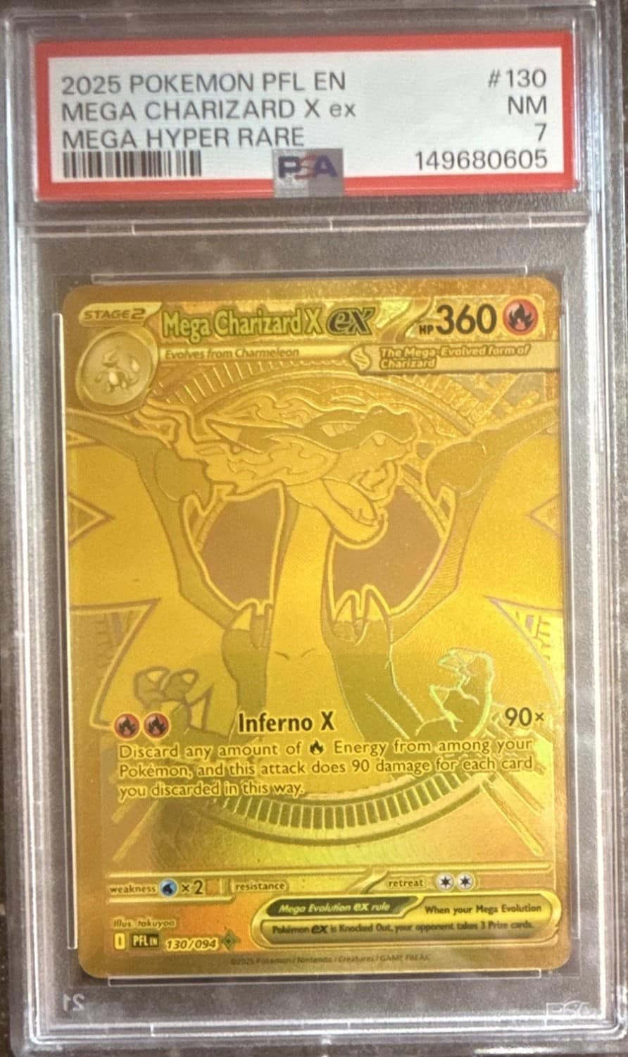 Mega Charizard X Ex