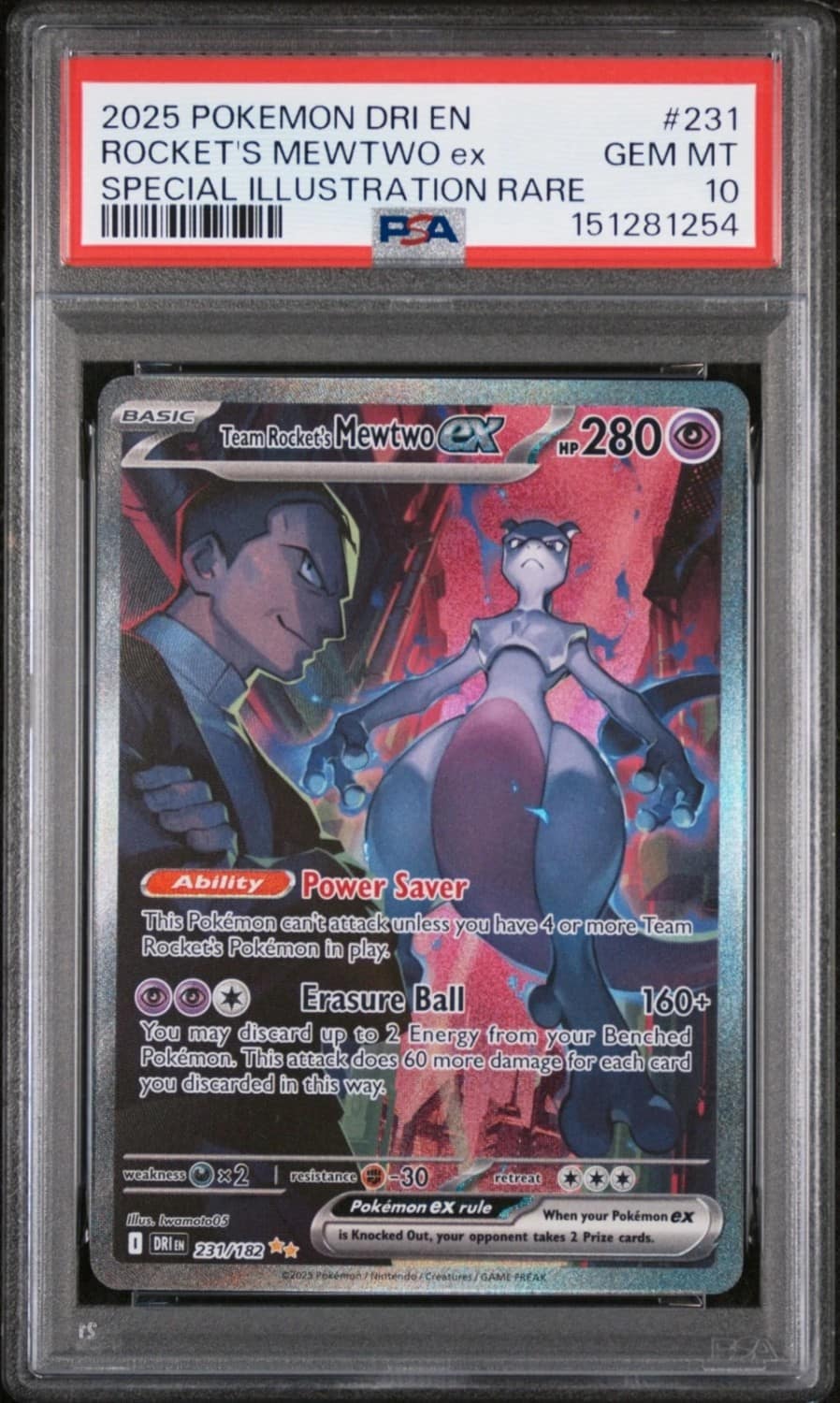 Rocket'S Mewtwo Ex