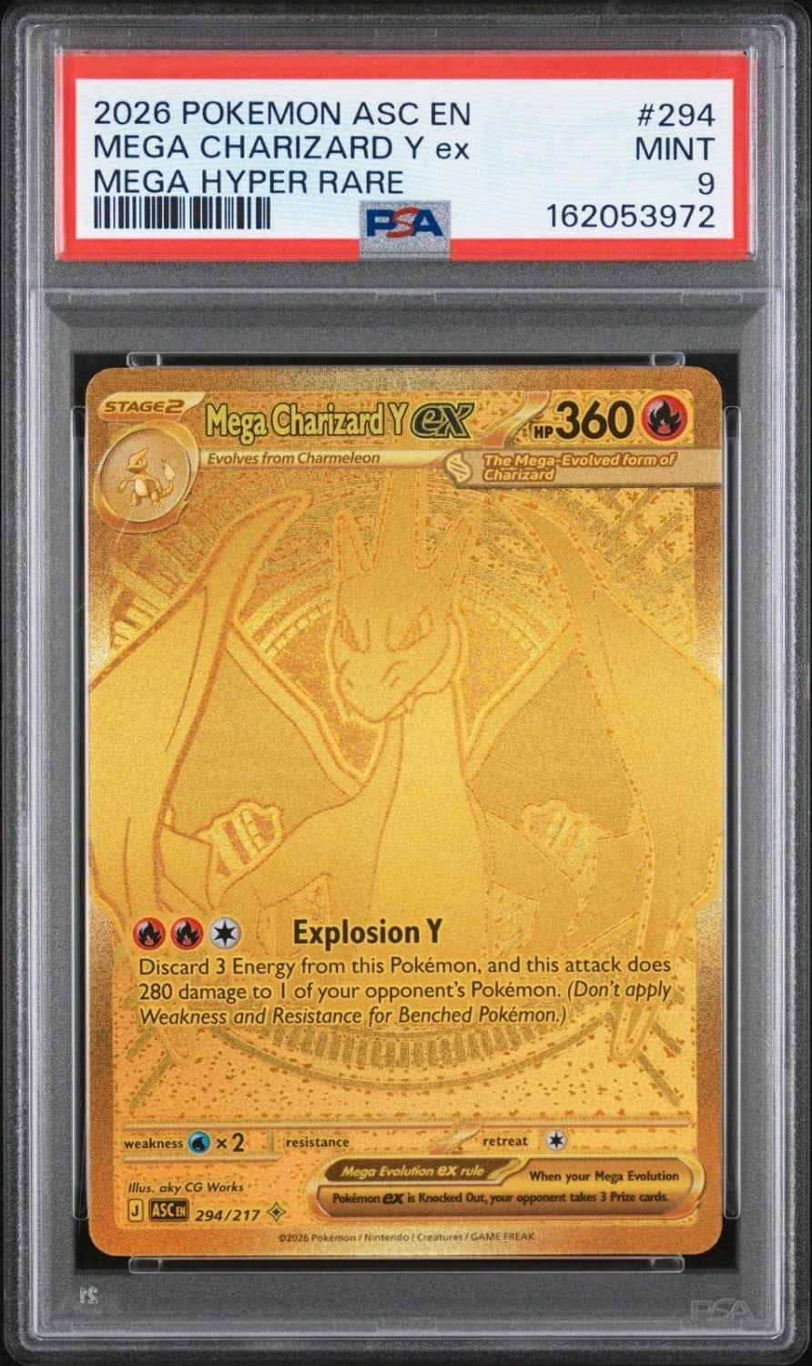 Mega Charizard Y Ex