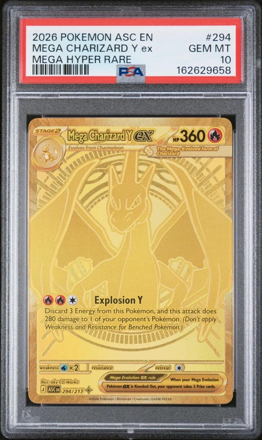Mega Charizard Y Ex