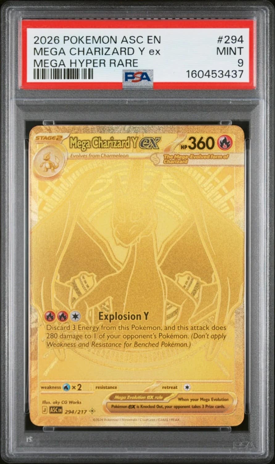 Mega Charizard Y Ex