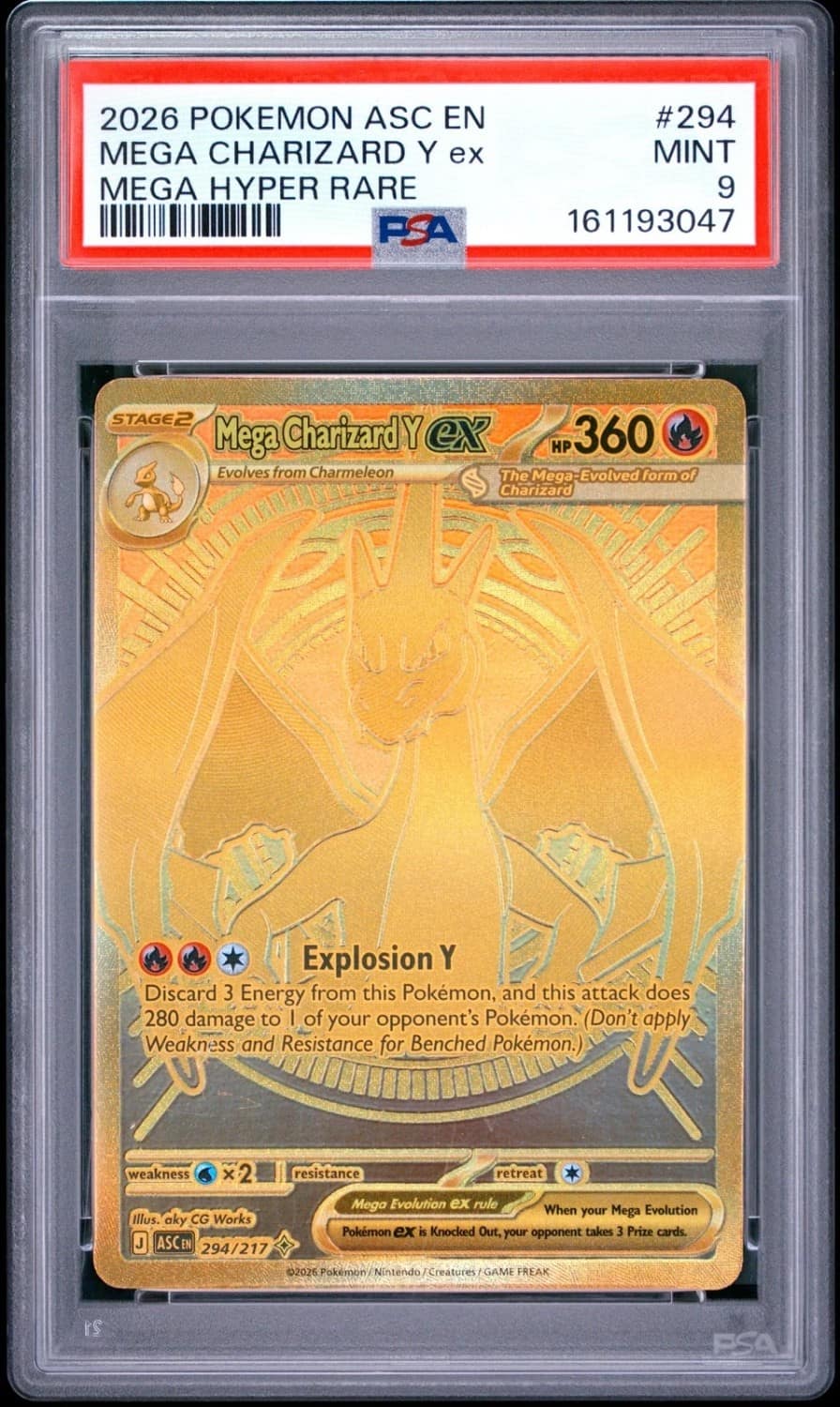 Mega Charizard Y Ex