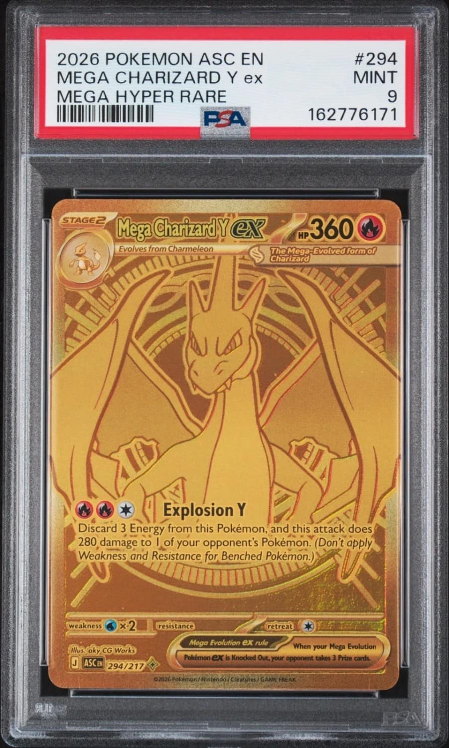 Mega Charizard Y Ex