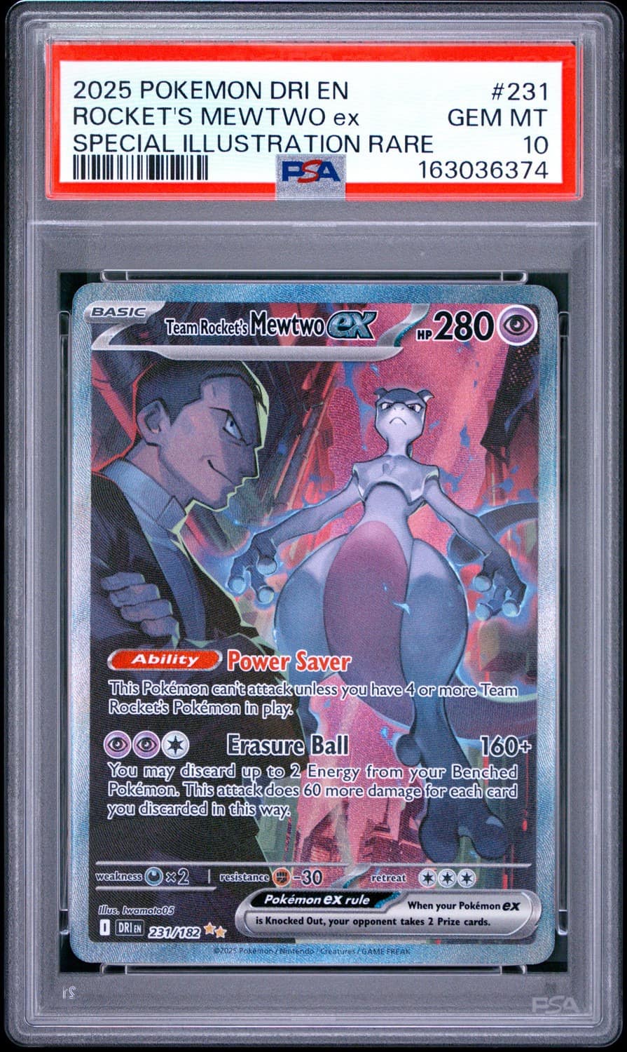 Rocket'S Mewtwo Ex