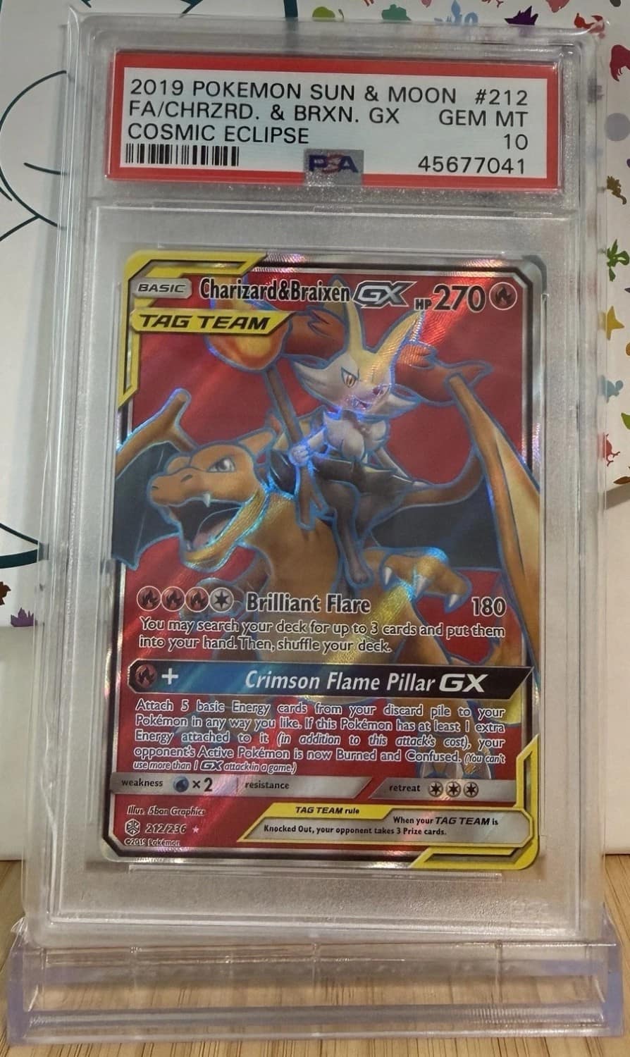Charizard/braixen Gx