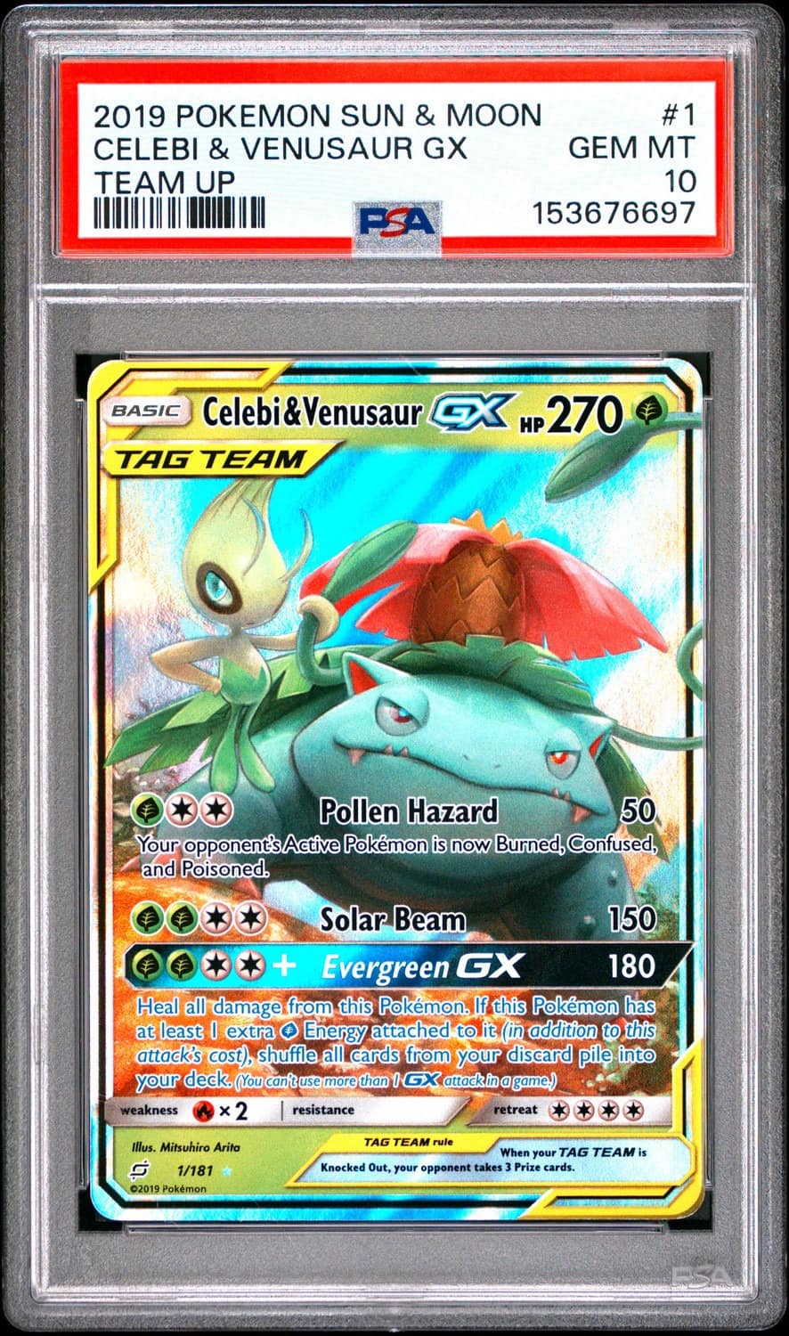 Celebi & Venusaur Gx