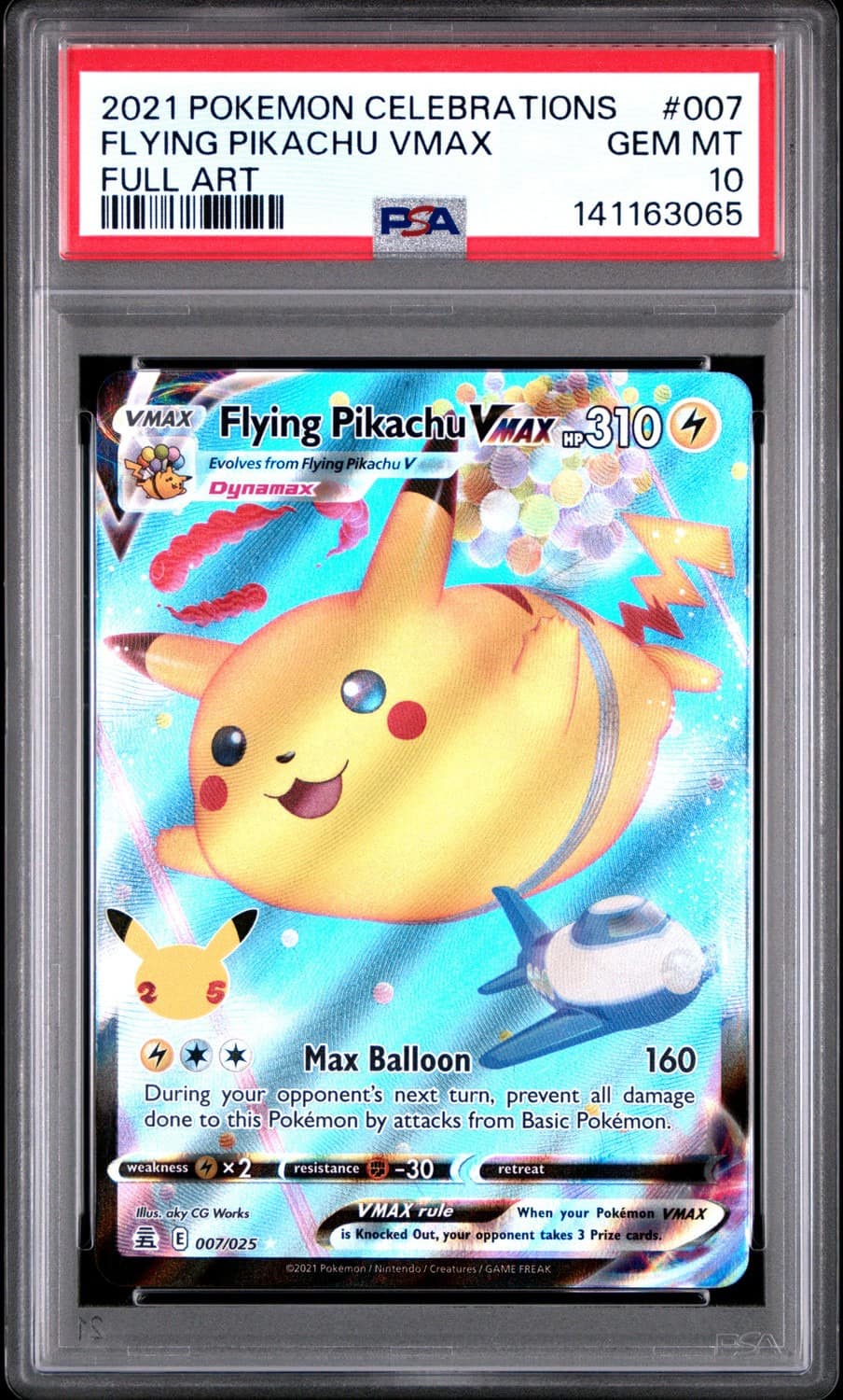Flying Pikachu Vmax