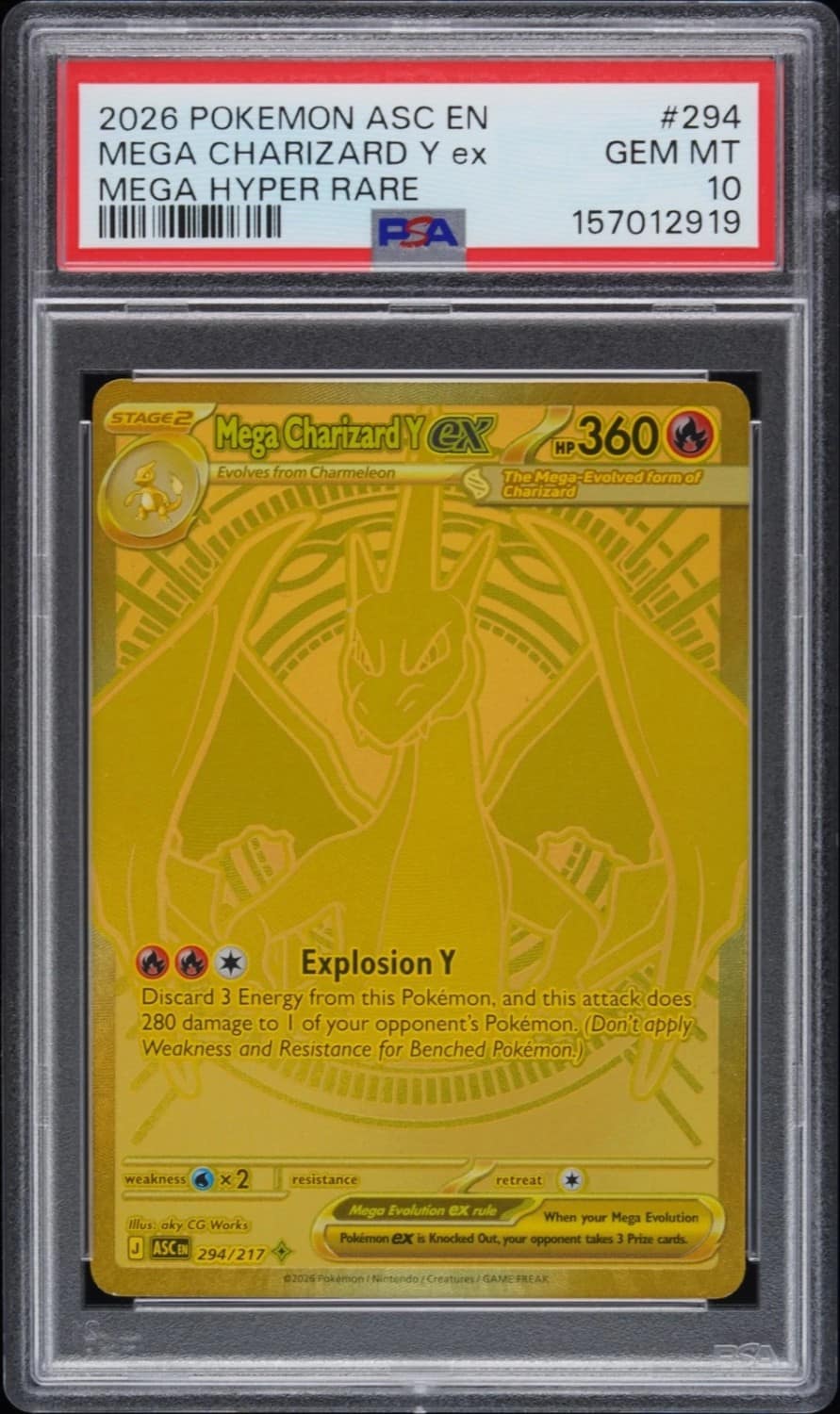 Mega Charizard Y Ex