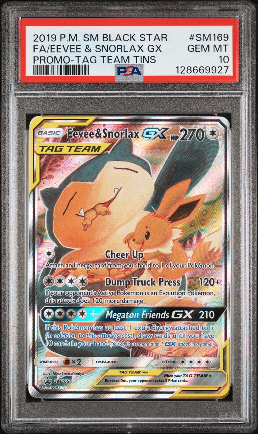 Eevee & Snorlax Gx