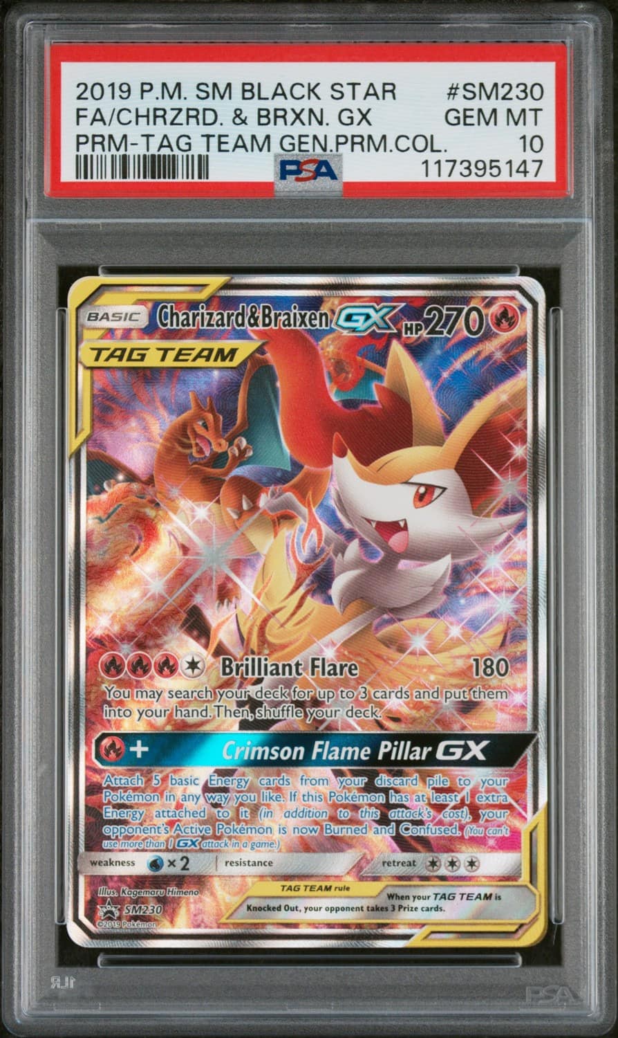 Charizard & Braixen Gx