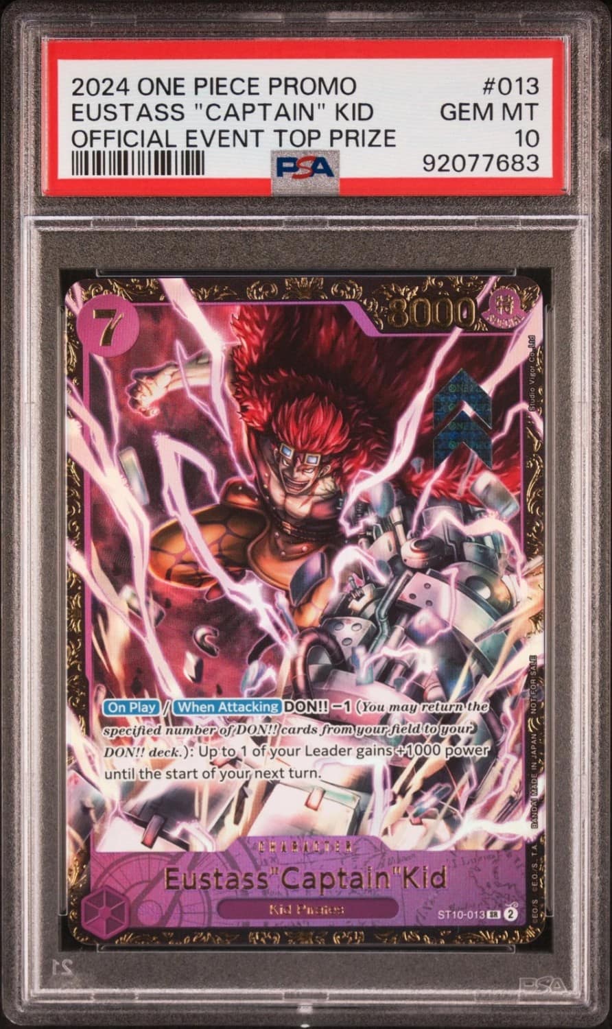 Eustass "captain" Kid