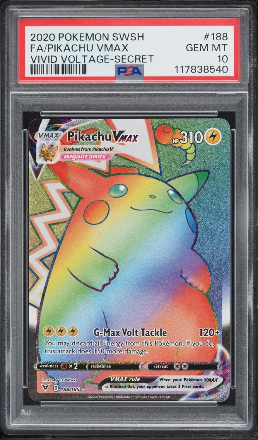 Pikachu Vmax