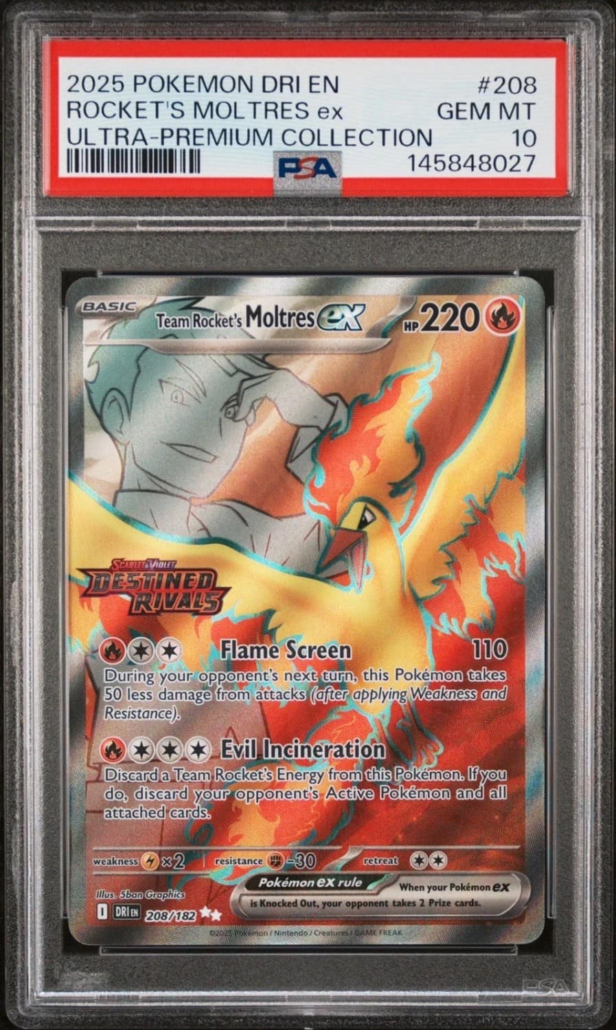 Rocket'S Moltres Ex