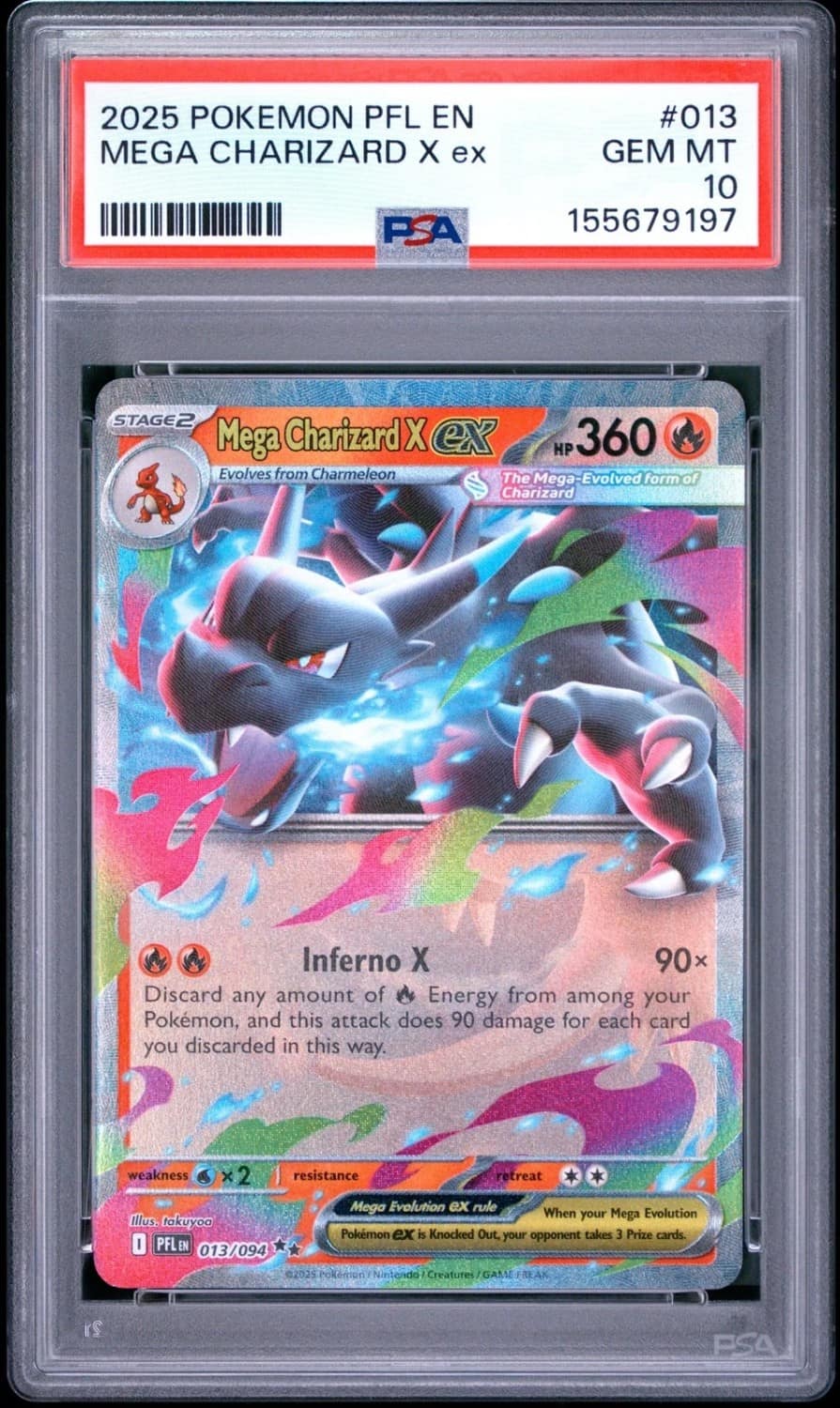 Mega Charizard X Ex