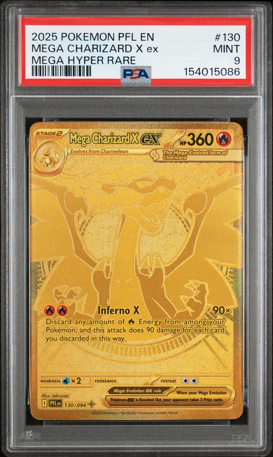 Mega Charizard X Ex