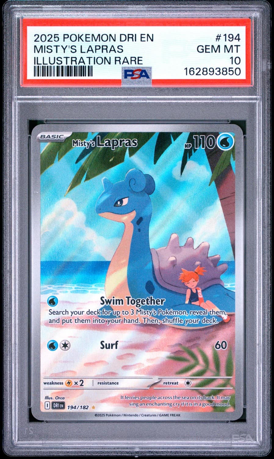 Misty'S Lapras