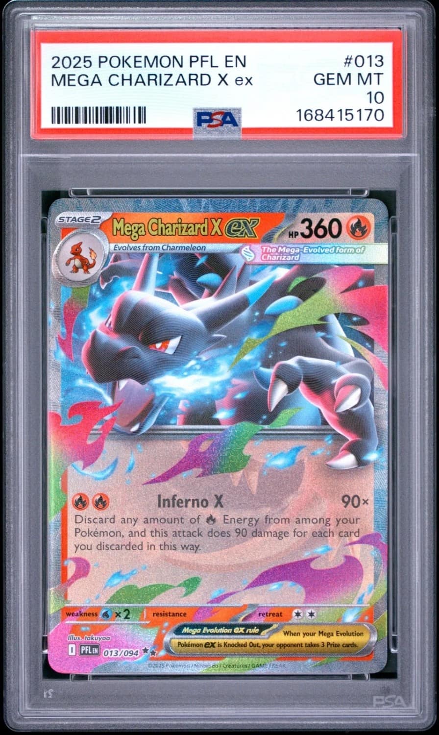 Mega Charizard X Ex