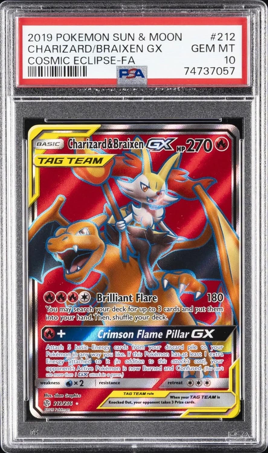 Charizard/braixen Gx