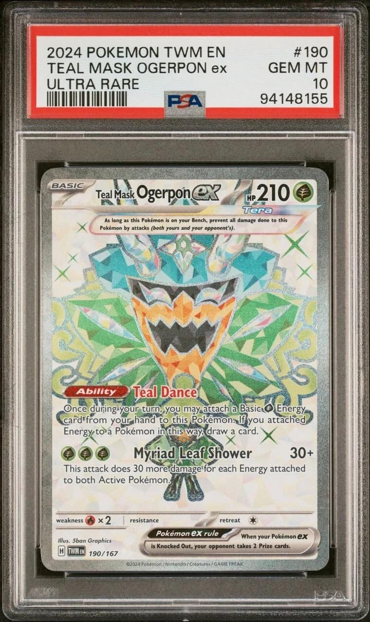 Teal Mask Ogerpon Ex