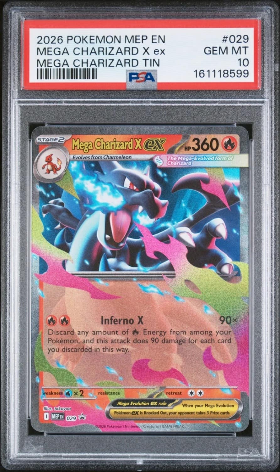 Mega Charizard X Ex